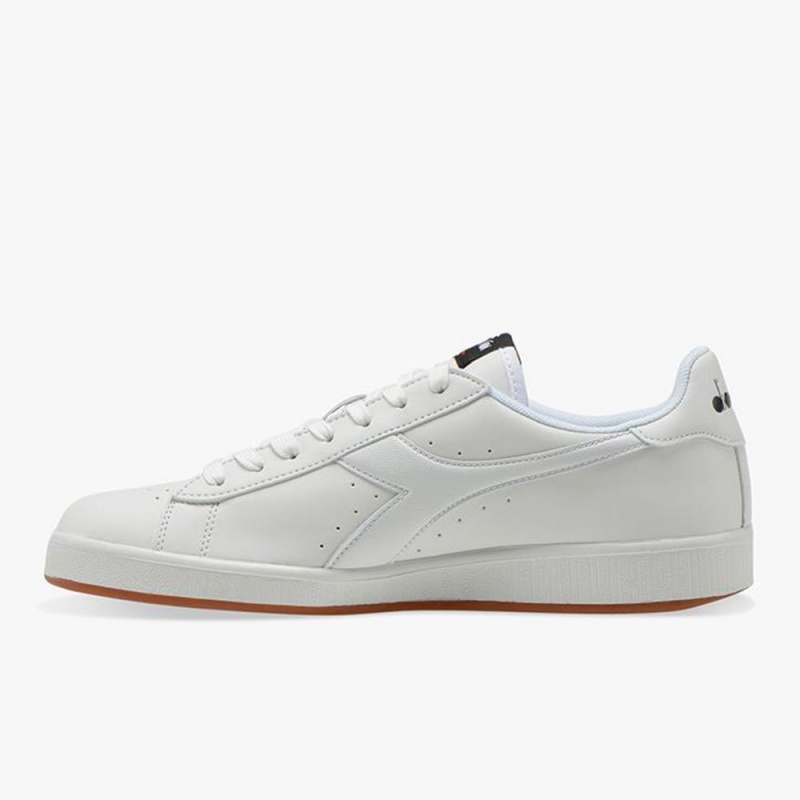 Diadora Game Lave Sneakers Hvite | VDWISRL-28