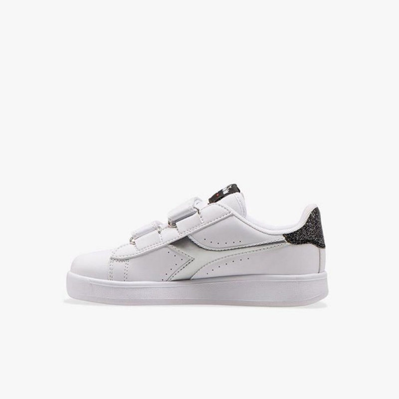 Diadora Game Lave Sneakers Hvite | YAOVFKL-51