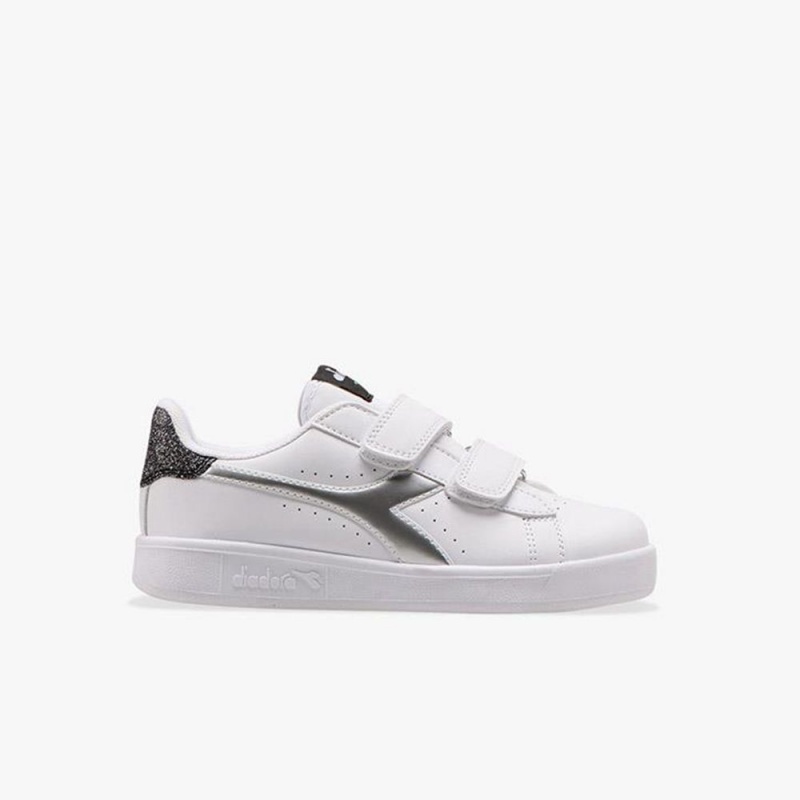 Diadora Game Lave Sneakers Hvite | YAOVFKL-51