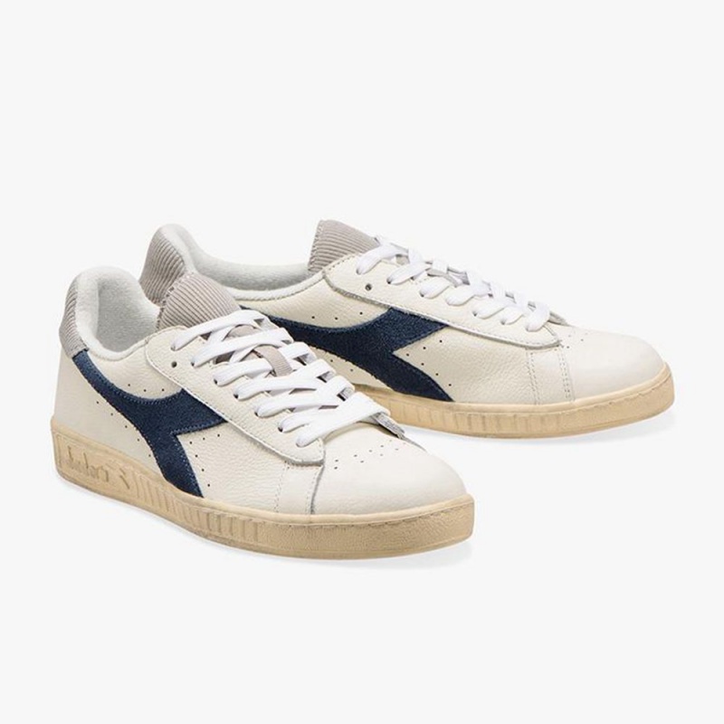 Diadora Game Lave Sneakers Marineblå | CUXRNTI-26