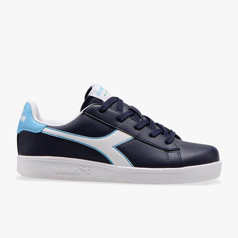 Diadora Game Lave Sneakers Marineblå | TGFKXRJ-83