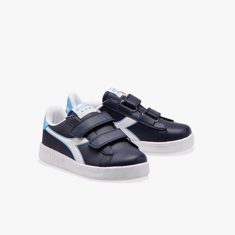 Diadora Game Lave Sneakers Marineblå | UKAZWRT-43