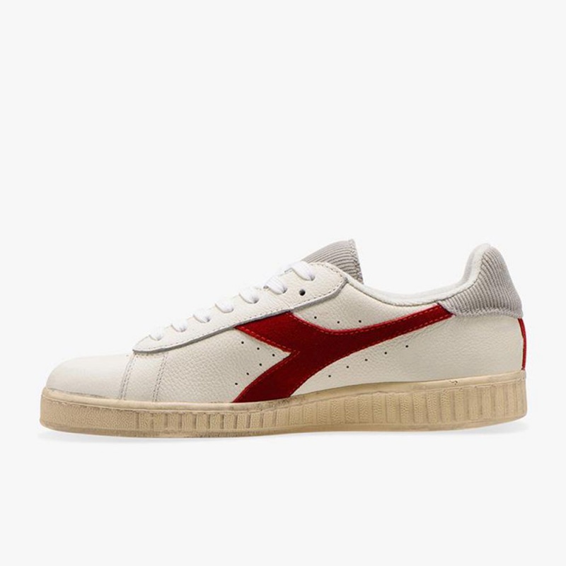 Diadora Game Lave Sneakers Rød | JRLZUVI-68