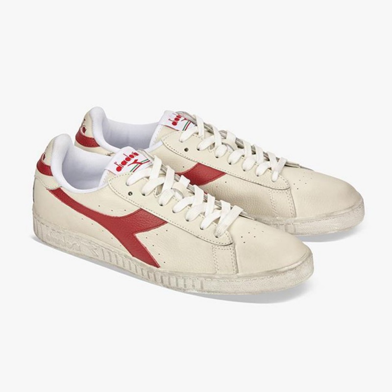 Diadora Game Lave Sneakers Rød | RABOGYZ-92