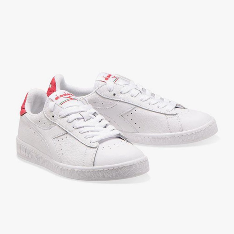 Diadora Game Lave Sneakers Rød | WAHIQJV-68