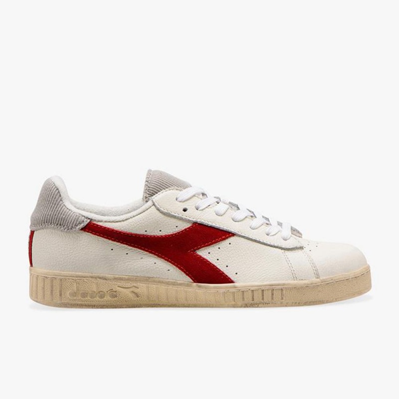 Diadora Game Lave Sneakers Rød | WTJXCAQ-12