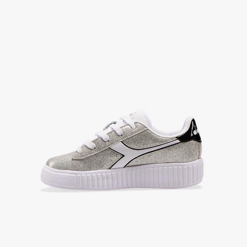 Diadora Game Lave Sneakers Sølv | MBFWIKU-26