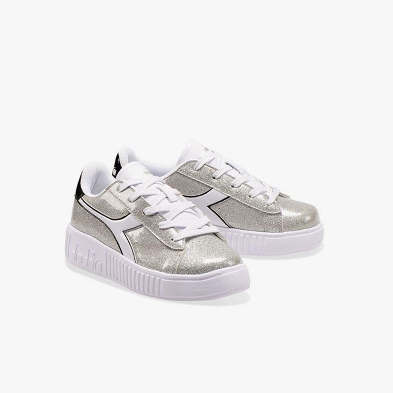 Diadora Game Lave Sneakers Sølv | MBFWIKU-26