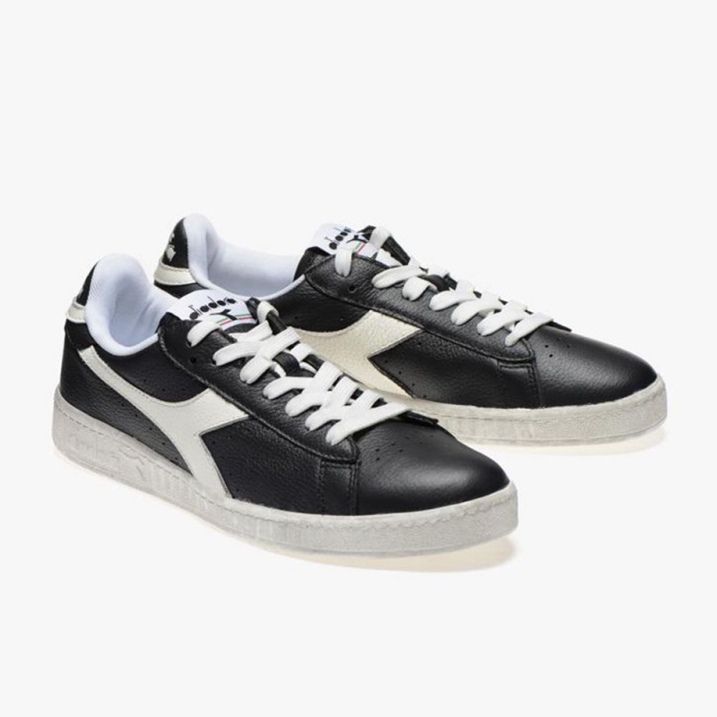 Diadora Game Lave Sneakers Svarte | RNGWJAT-47