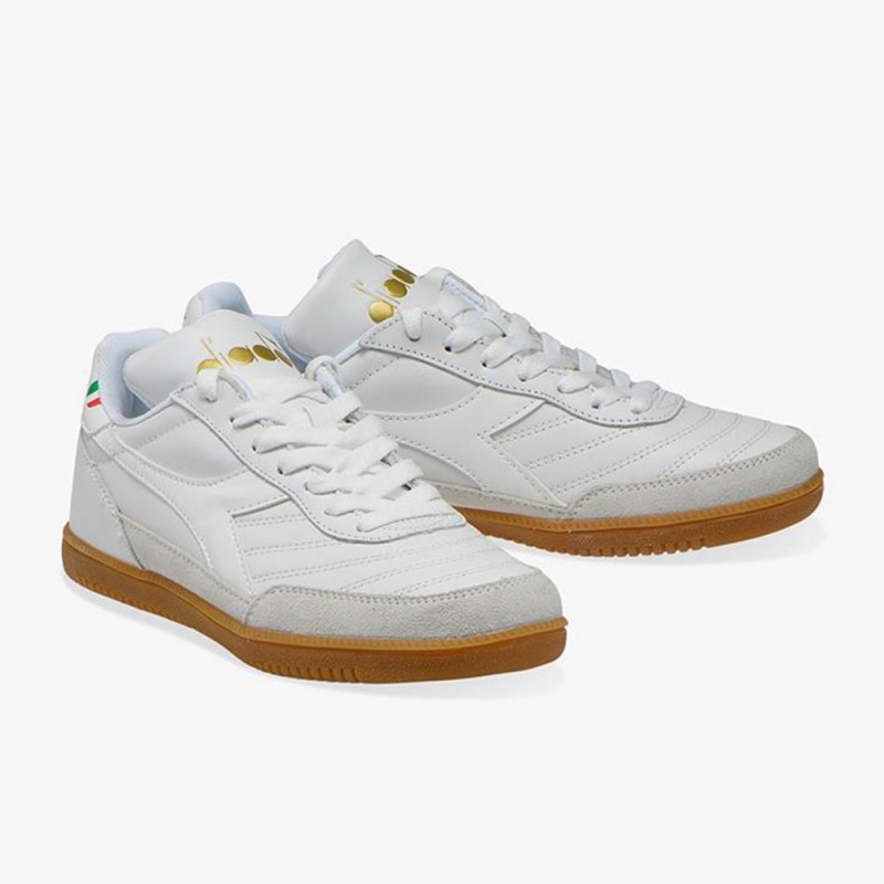 Diadora Gold Lave Sneakers Hvite | TOPKAVM-10