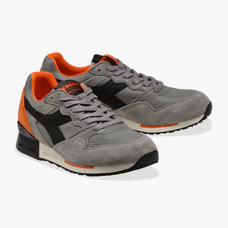 Diadora Intrepid Lave Sneakers Grå | QLWDTKB-27