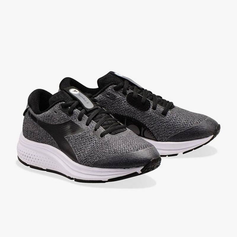 Diadora Kuruka Løpesko Svarte | USFRJCT-60