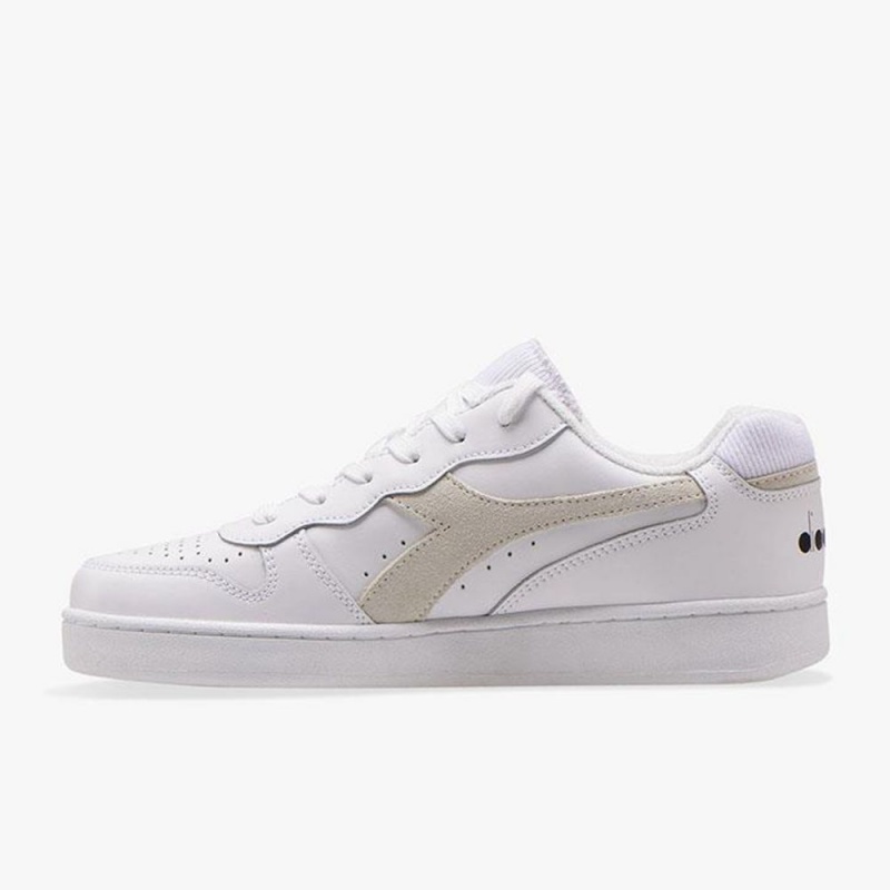 Diadora MI Basket Lave Sneakers Hvite | ADRSYMF-25