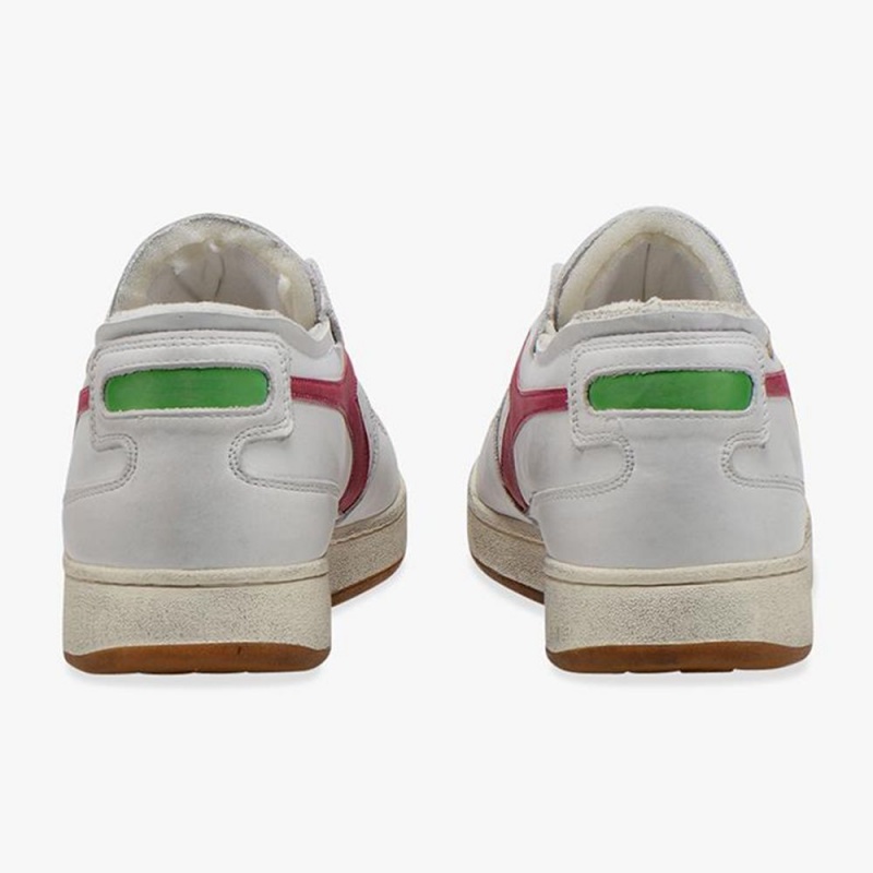 Diadora MI Basket Lave Sneakers Rød | BIPVXDM-05