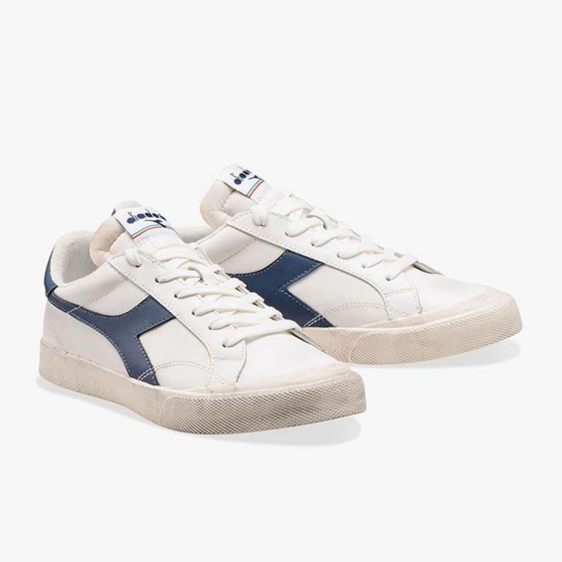 Diadora Melody Lave Sneakers Marineblå | BQRTZDY-05