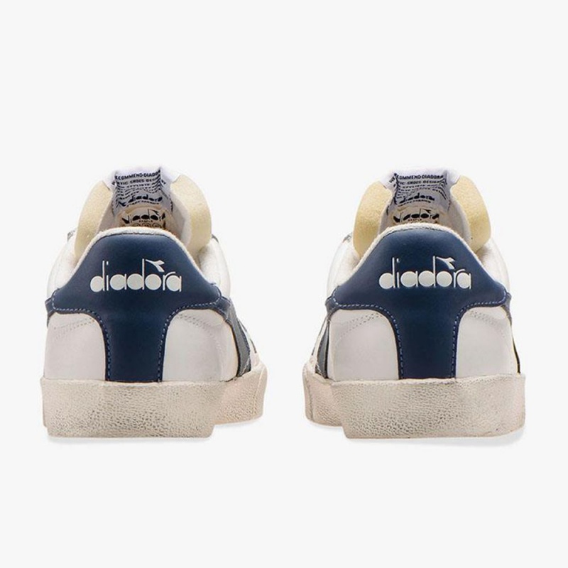 Diadora Melody Lave Sneakers Marineblå | BQRTZDY-05