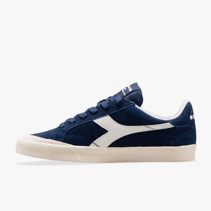 Diadora Melody Lave Sneakers Marineblå | OQYHKCZ-03