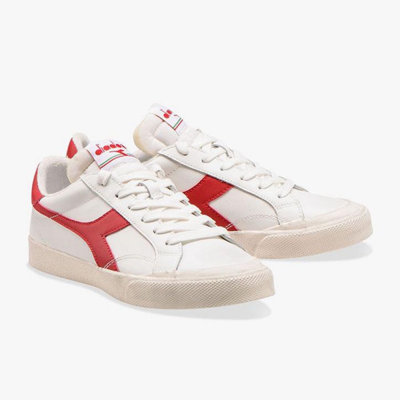 Diadora Melody Lave Sneakers Rød | IODRTBY-23