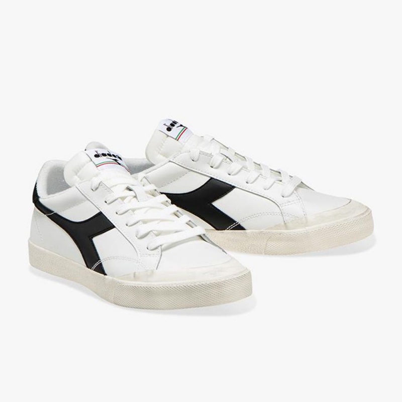 Diadora Melody Lave Sneakers Svarte | IHJATVC-51