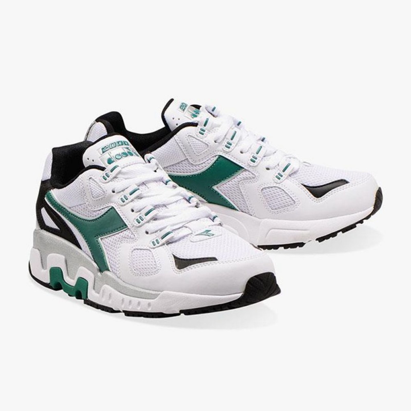 Diadora Mythos Lave Sneakers Grønn | WKQJYXO-50