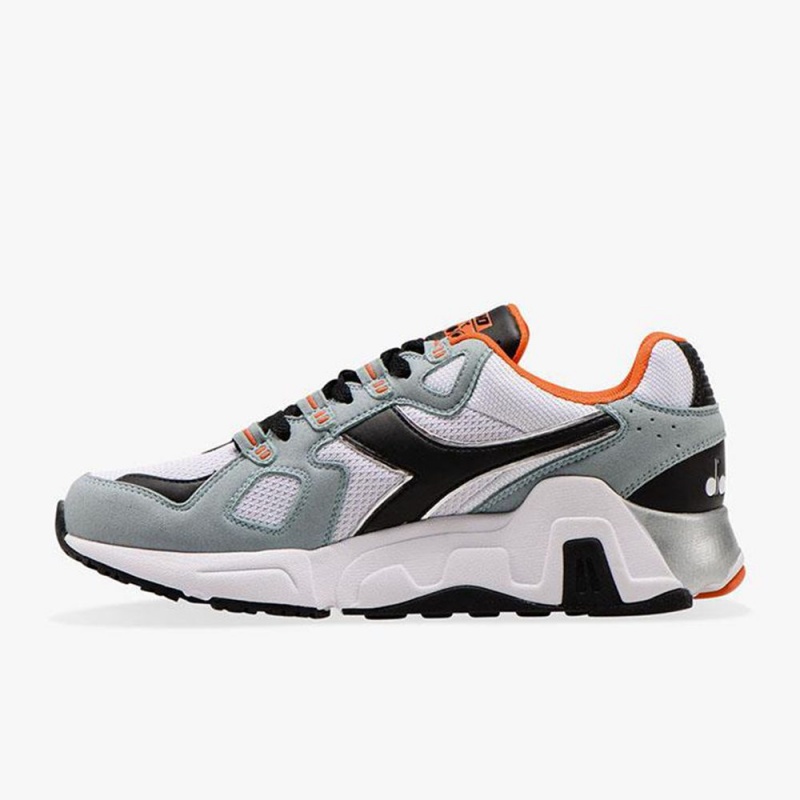 Diadora Mythos Lave Sneakers Hvite | BDHAQNS-65