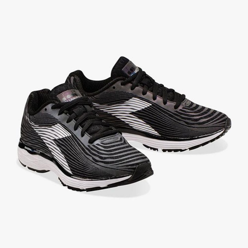 Diadora Mythos Løpesko Svarte | FJLVCIX-84