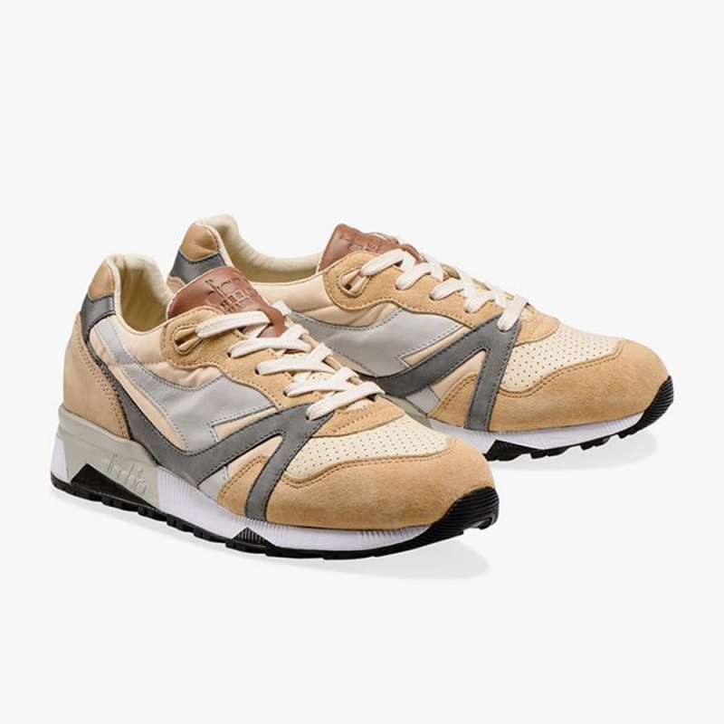 Diadora N9000 Lave Sneakers Beige | KLNIRZF-64