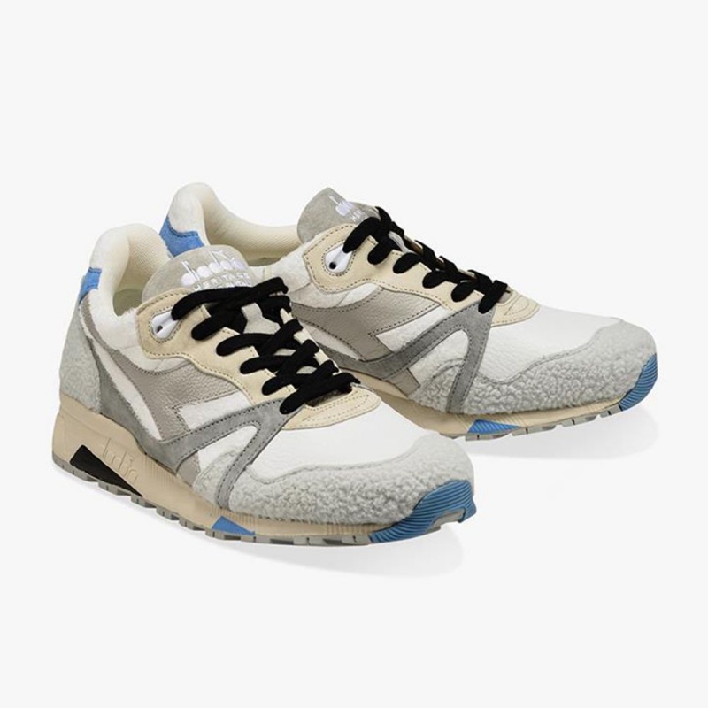 Diadora N9000 Lave Sneakers Grå | UKJFGQE-95