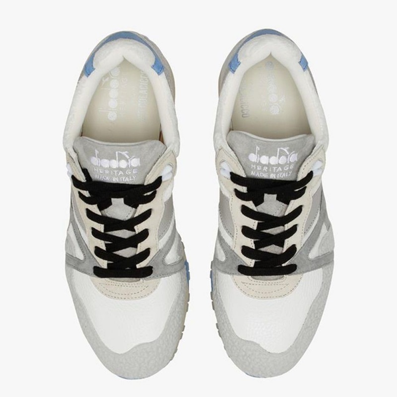 Diadora N9000 Lave Sneakers Grå | UKJFGQE-95