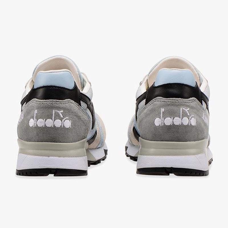 Diadora N9000 Lave Sneakers Hvite | ZXRNYHM-79