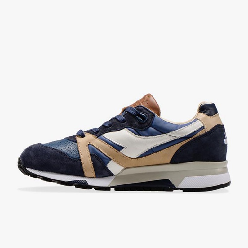 Diadora N9000 Lave Sneakers Marineblå | NWOHTRQ-04