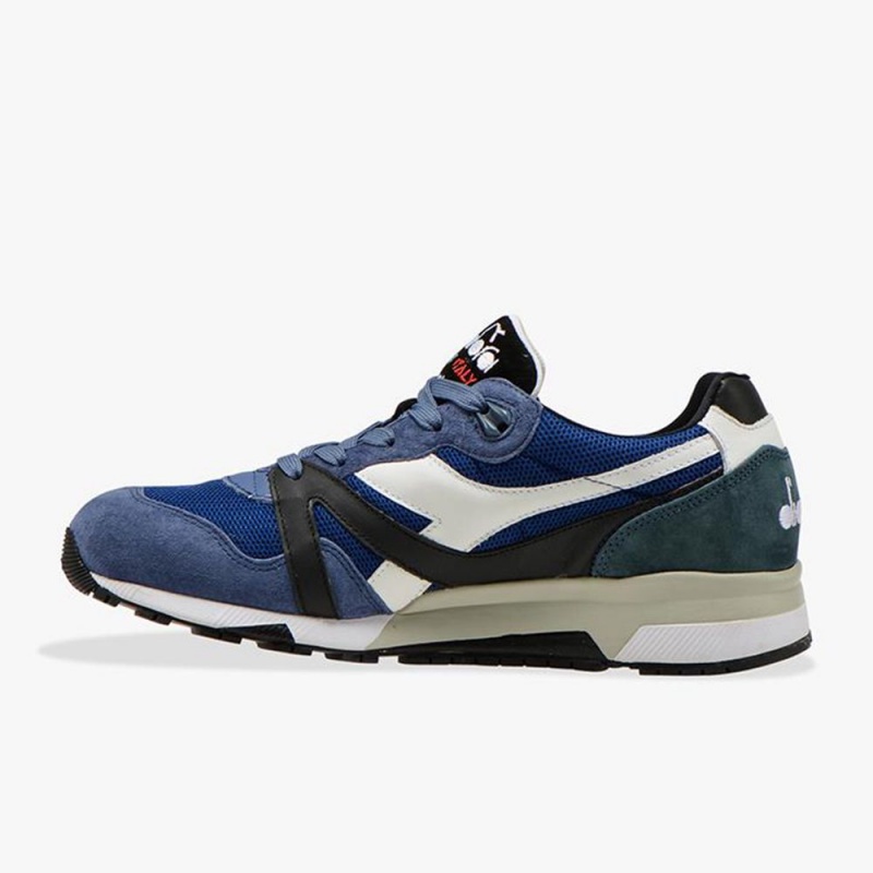 Diadora N9000 Lave Sneakers Marineblå | YHTZAON-60