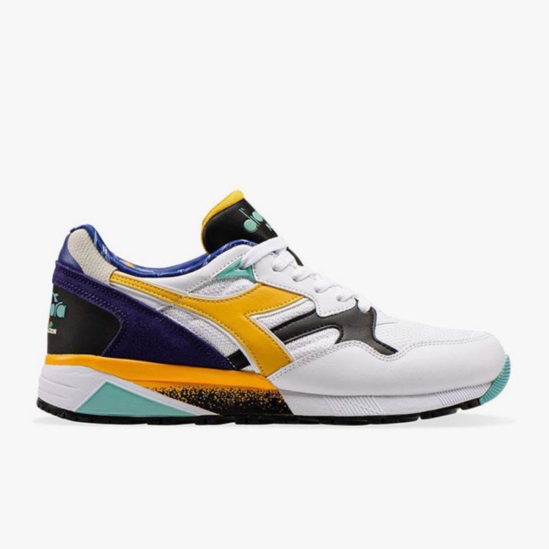 Diadora N9002 Lave Sneakers Hvite | MLGPVKW-62