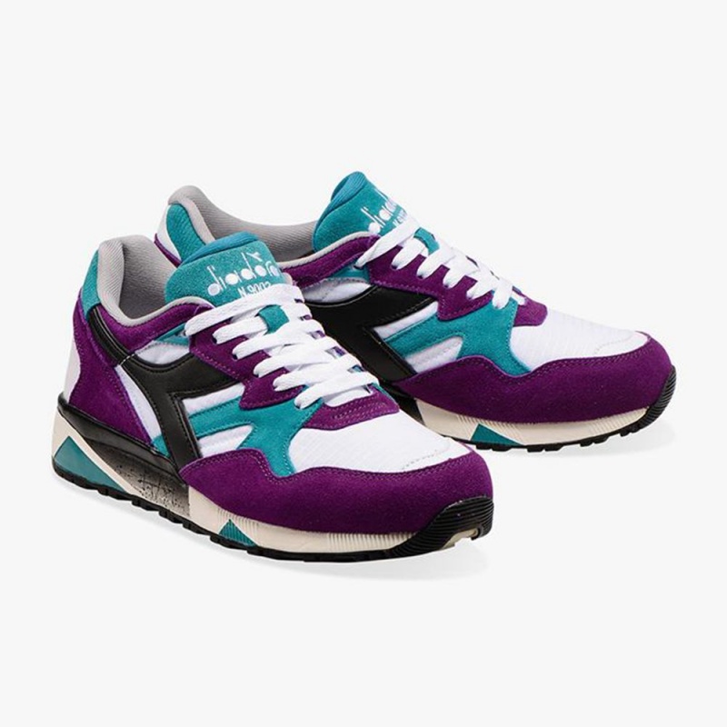 Diadora N9002 Lave Sneakers Lilla | ZMRBJVT-10