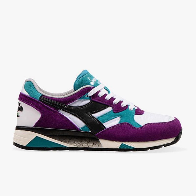 Diadora N9002 Lave Sneakers Lilla | ZMRBJVT-10