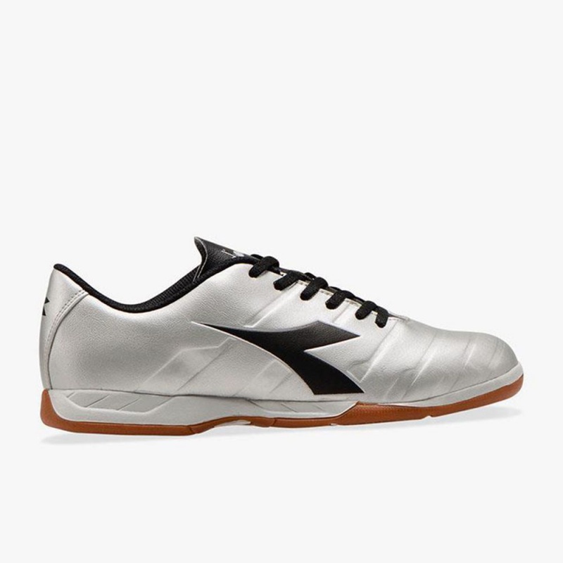 Diadora Pichichi Futsal Sko Sølv | PUKOHYC-91