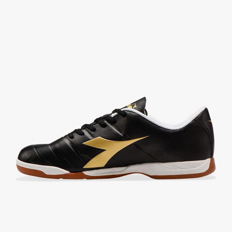 Diadora Pichichi Futsal Sko Svarte | UQCLSAD-91