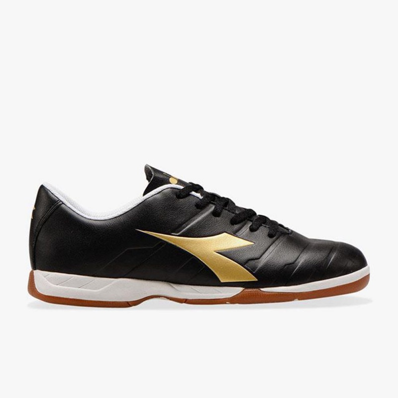 Diadora Pichichi Futsal Sko Svarte | UQCLSAD-91