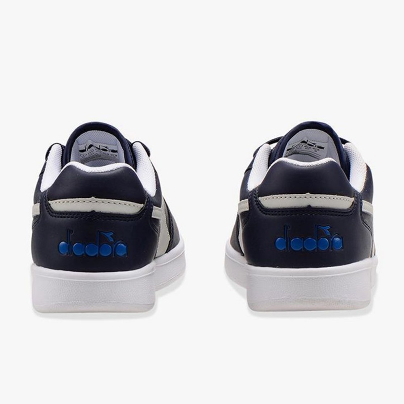 Diadora Playground Lave Sneakers Marineblå | ULNHWBF-03