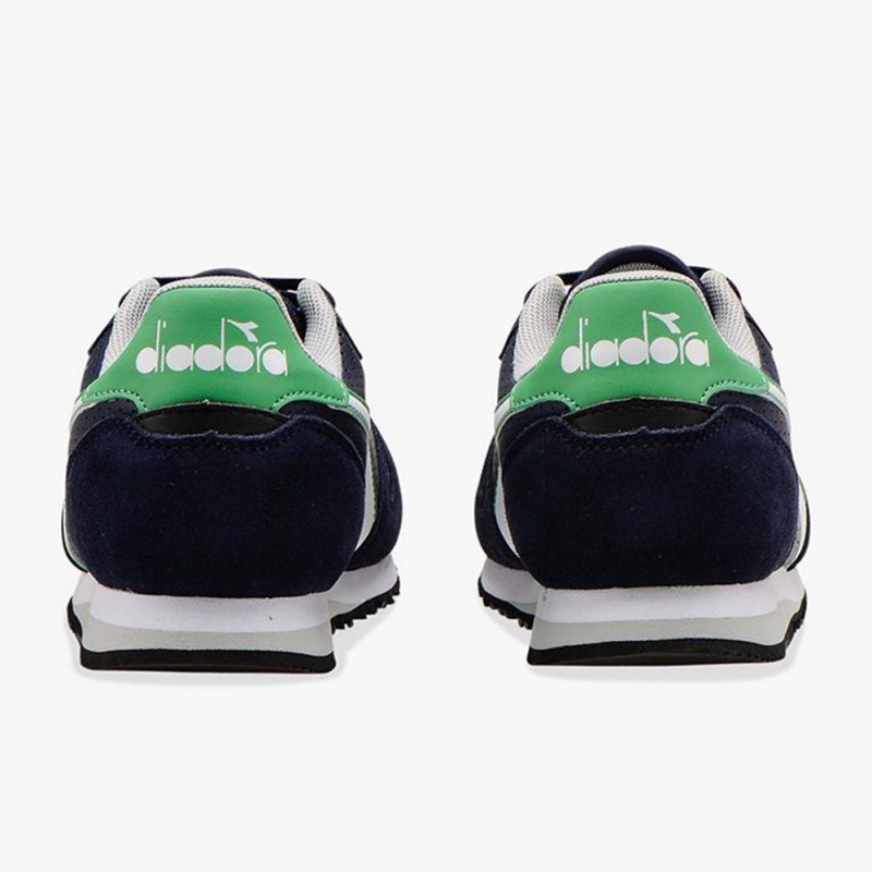 Diadora Simple Run Lave Sneakers Marineblå | PRAOFTK-51