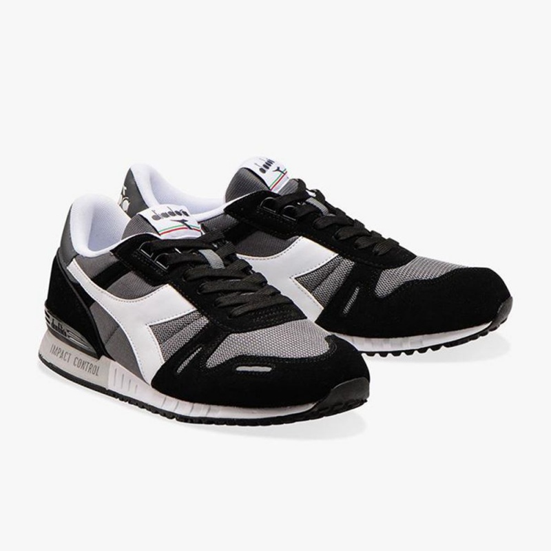 Diadora Titan Lave Sneakers Svarte | MYGUAPT-27