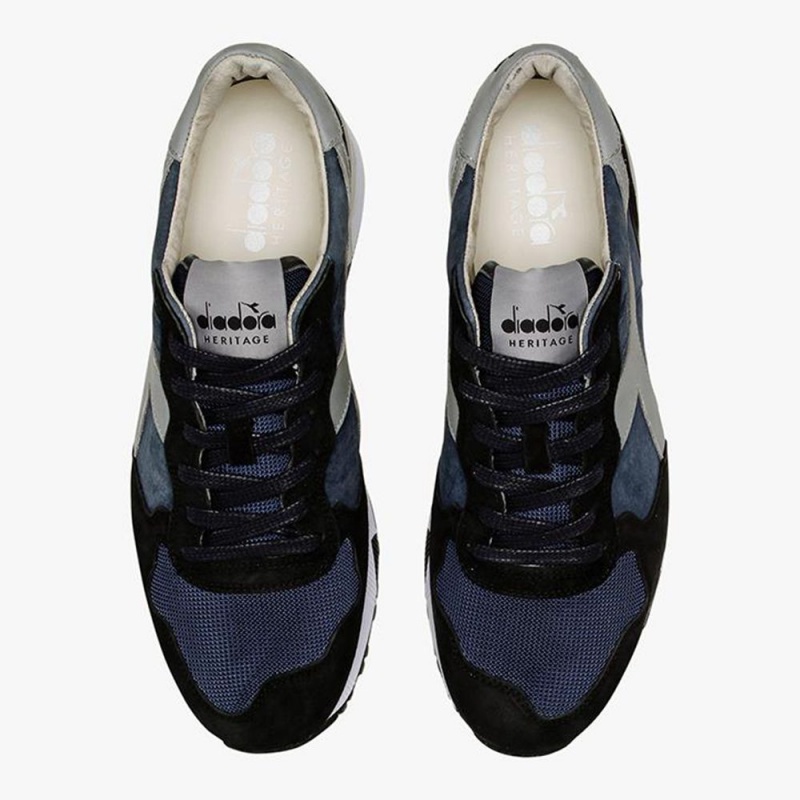 Diadora Trident Lave Sneakers Marineblå | BAPXSKC-91