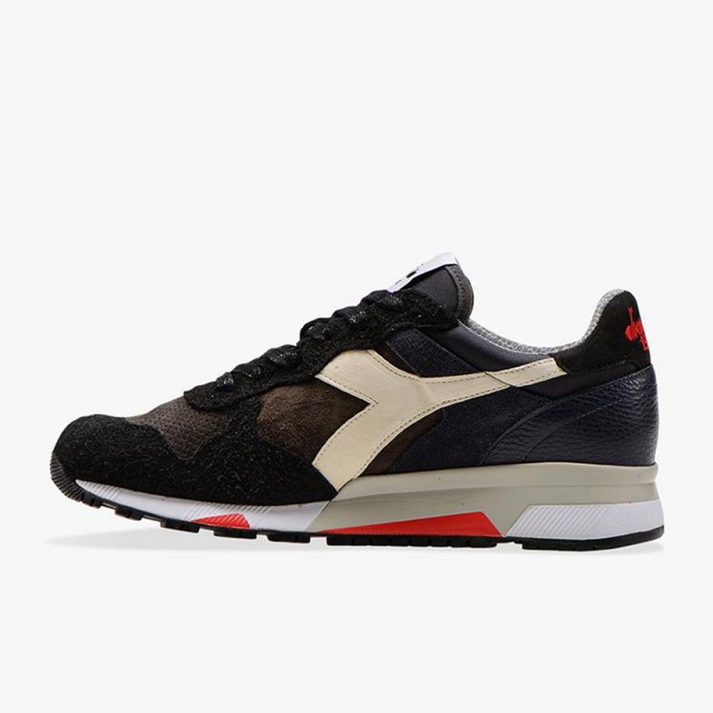 Diadora Trident Lave Sneakers Marineblå | XEUTAWC-57