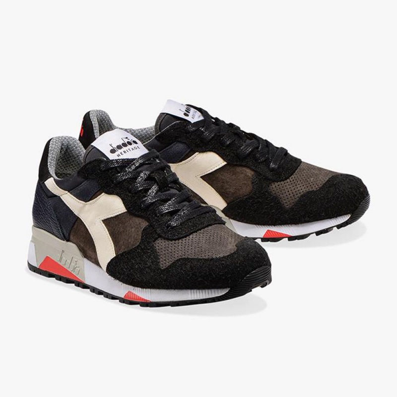 Diadora Trident Lave Sneakers Marineblå | XEUTAWC-57