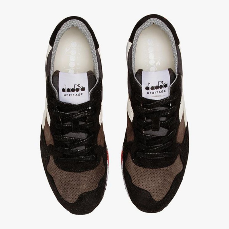 Diadora Trident Lave Sneakers Marineblå | XEUTAWC-57