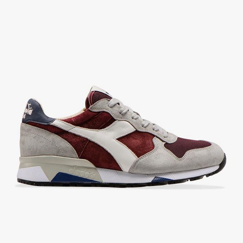 Diadora Trident Lave Sneakers Rød | UWHVMXG-80